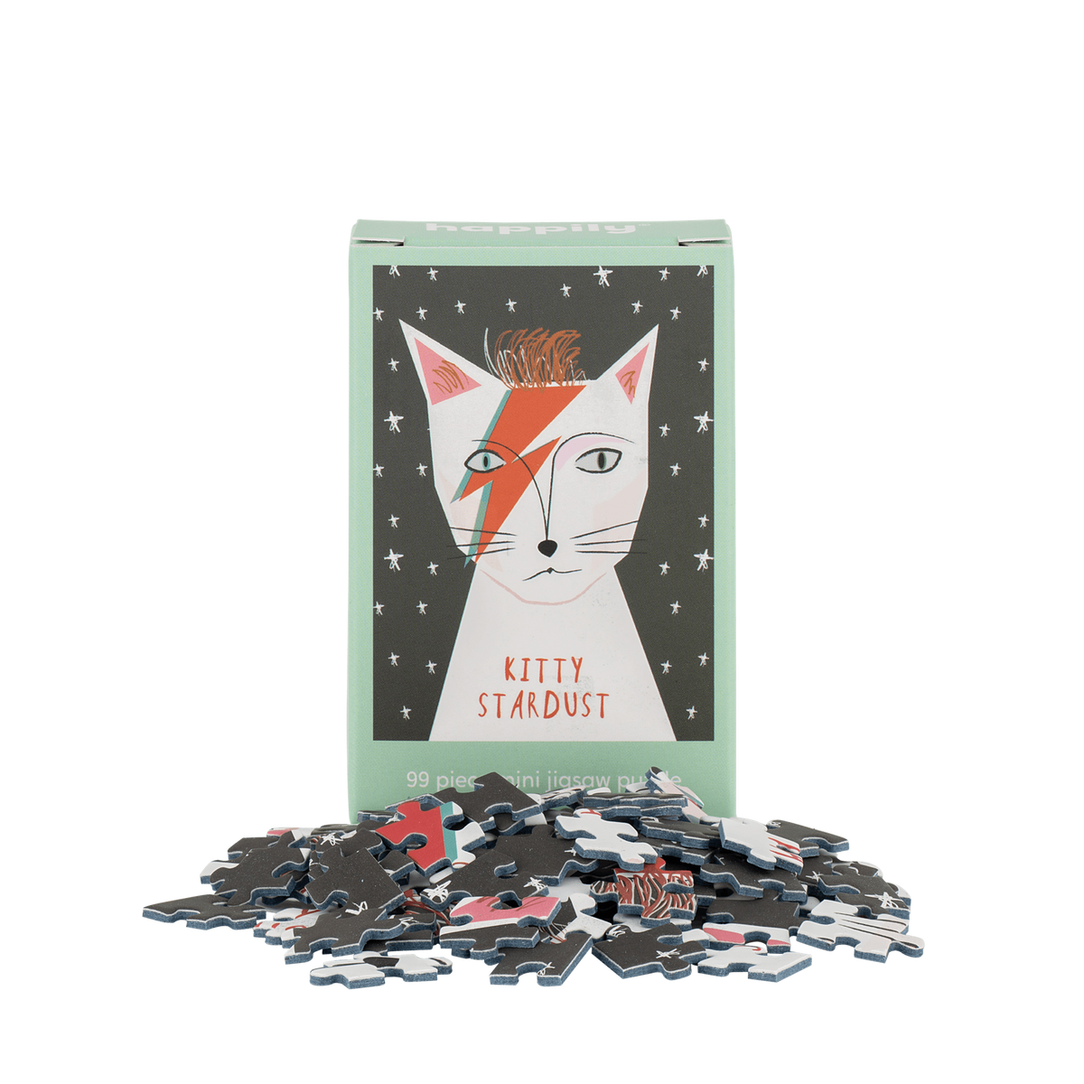 Kitty Stardust 99 Piece Mini Jigsaw Puzzle