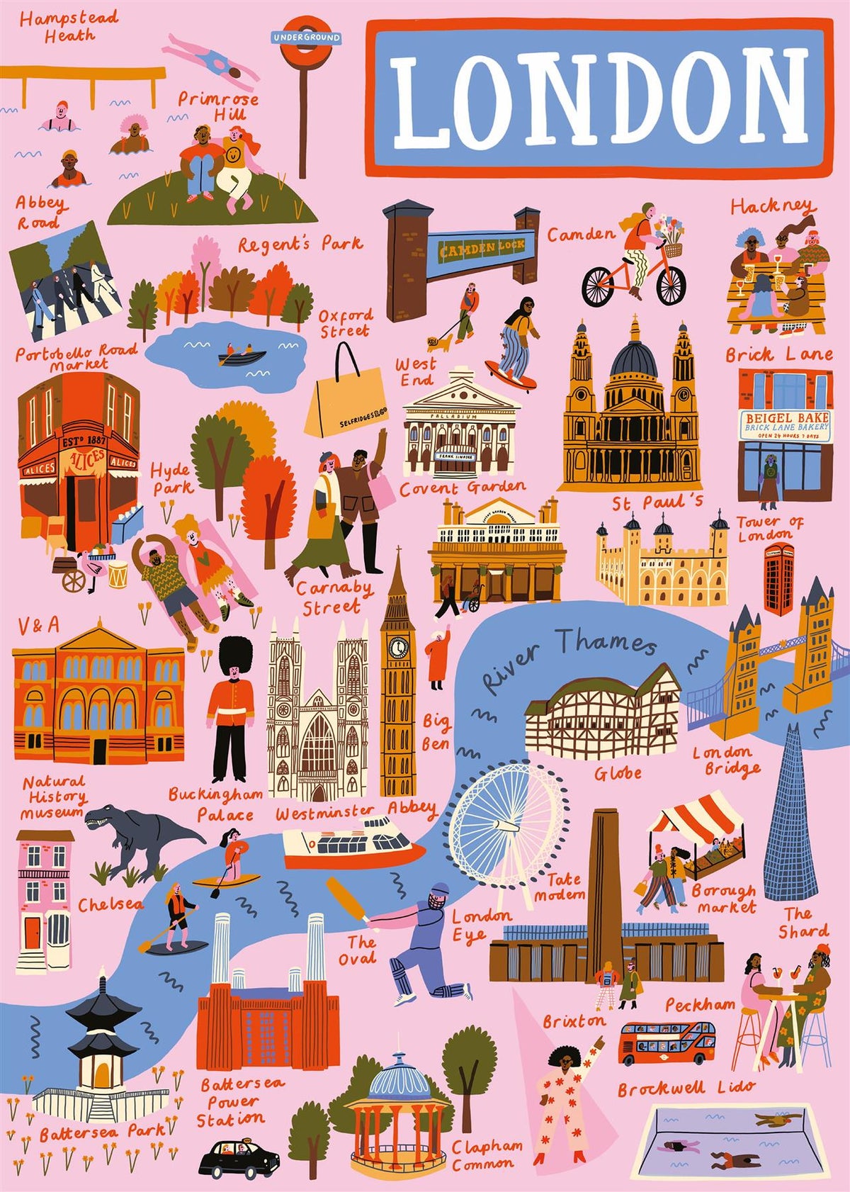 London 1000 Piece Jigsaw Puzzle