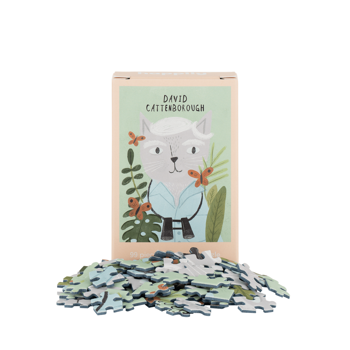 David Cattenborough 99 Piece Mini Jigsaw Puzzle