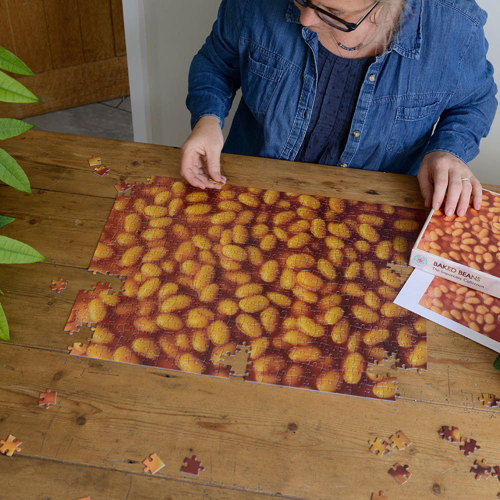 Baked Beans - Impuzzible No.25 - 1000 or 500 Piece Jigsaw Puzzle