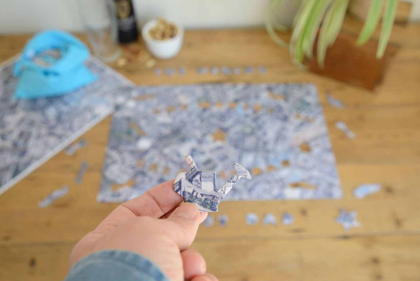 Hometown Best Dad in The World Jigsaw Puzzle