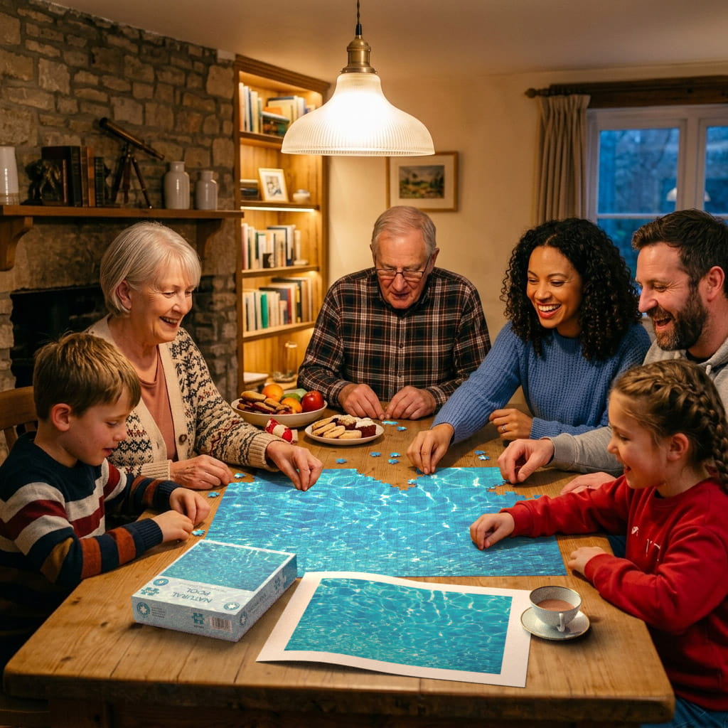 Natural Pool - Impuzzible No.6 - 1000 Piece Jigsaw Puzzle
