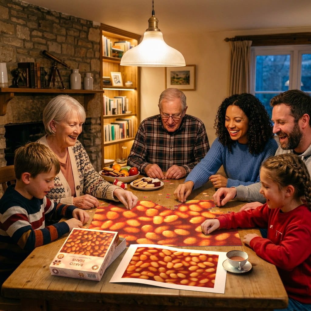 Baked Beans - Impuzzible No.25 - 1000 or 500 Piece Jigsaw Puzzle