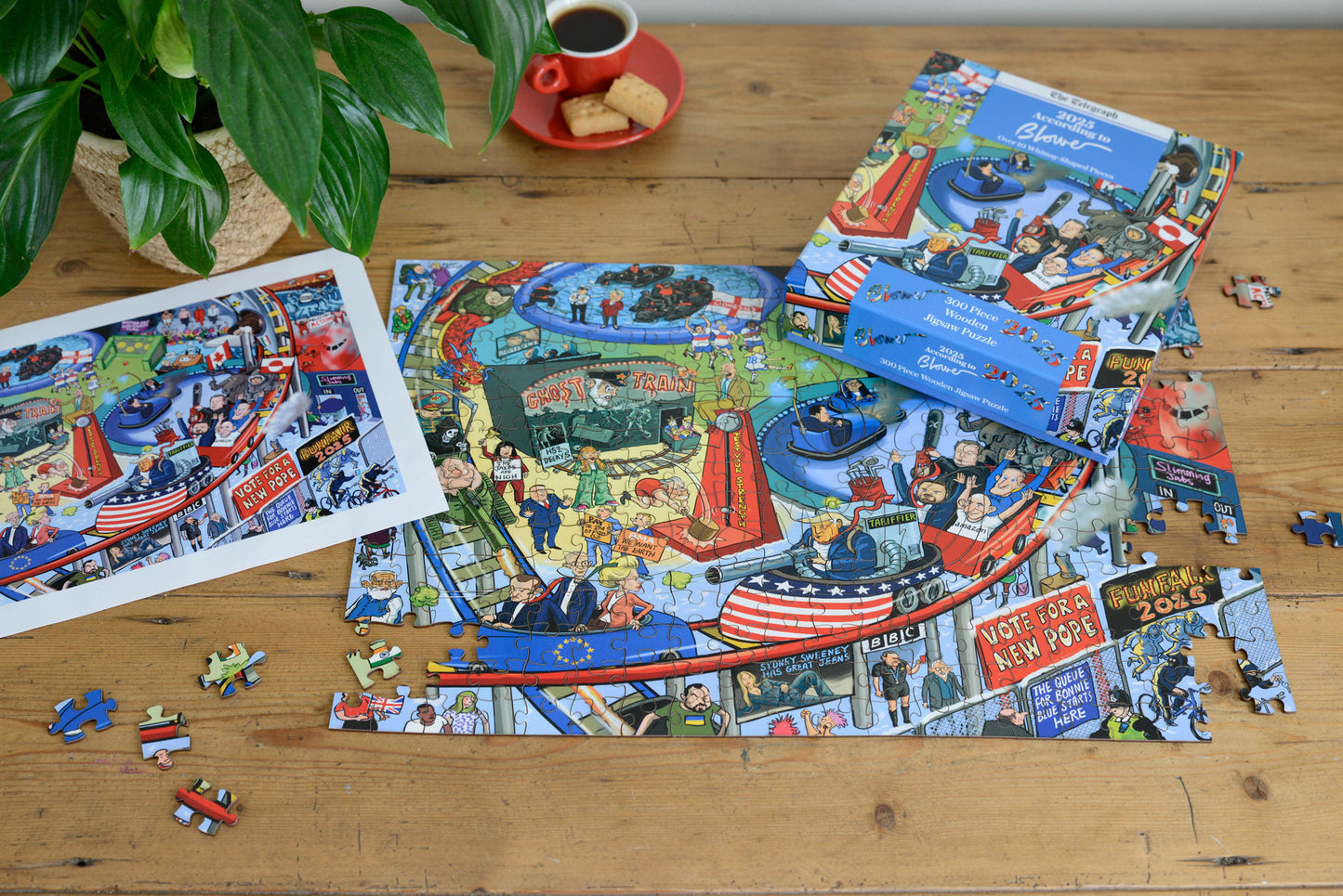 PRE-ORDER The Telegraph 2025 According to Blower 1000 or 300 Piece Jigsaw Puzzle