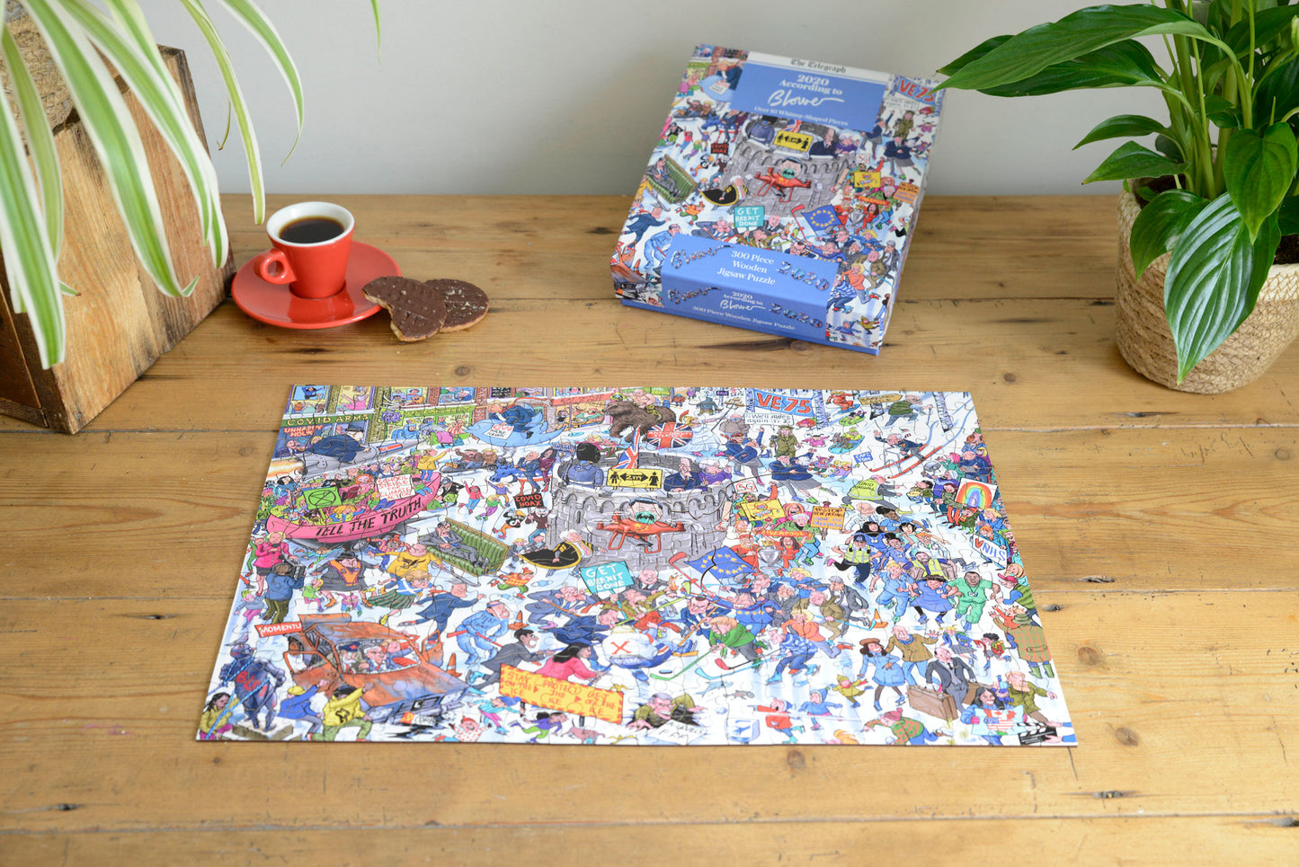 The Telegraph 2020 According to Blower 1000 or 300 Piece Jigsaw Puzzle