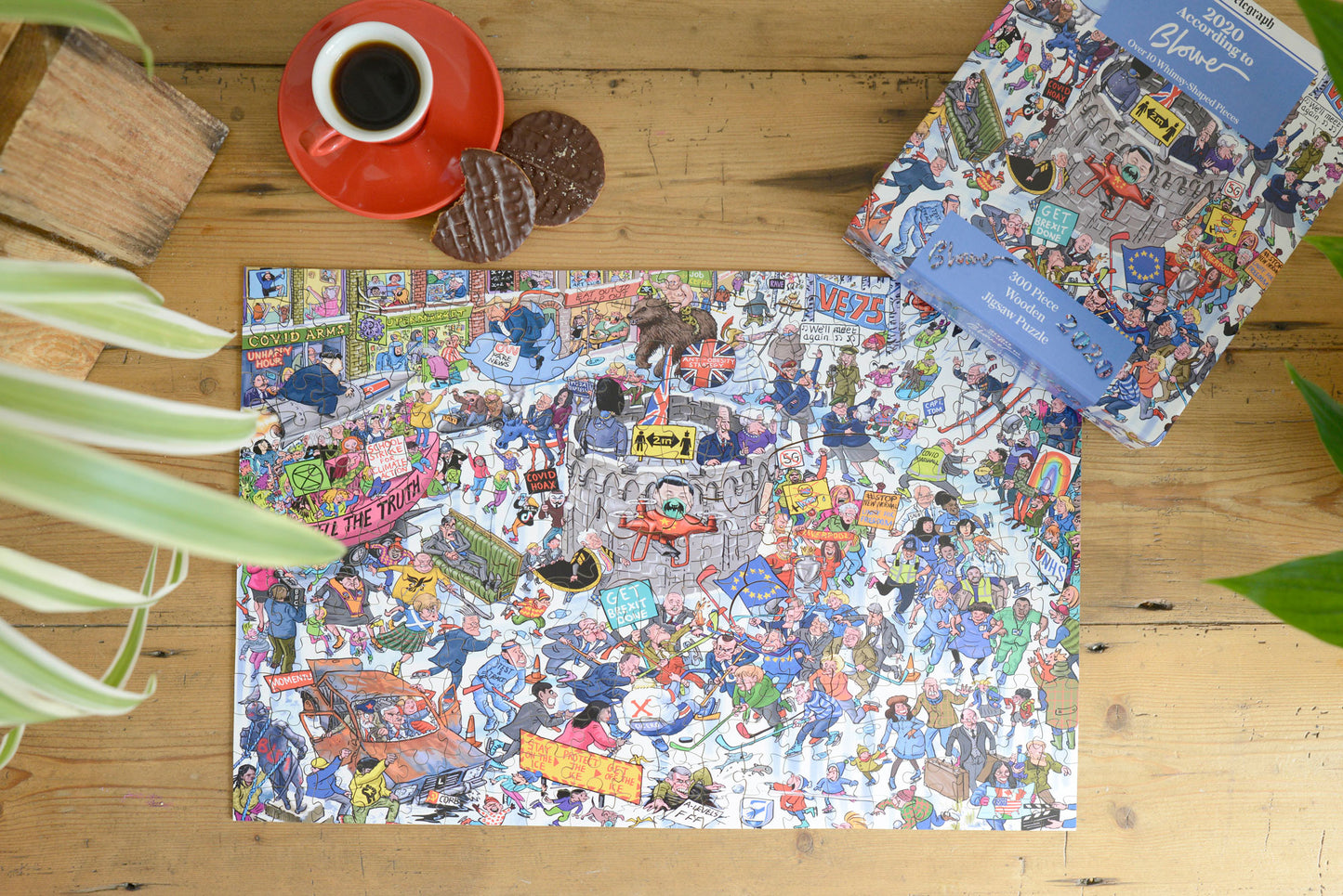 The Telegraph 2020 According to Blower 1000 or 300 Piece Jigsaw Puzzle