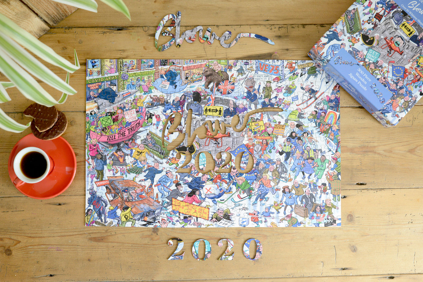The Telegraph 2020 According to Blower 1000 or 300 Piece Jigsaw Puzzle