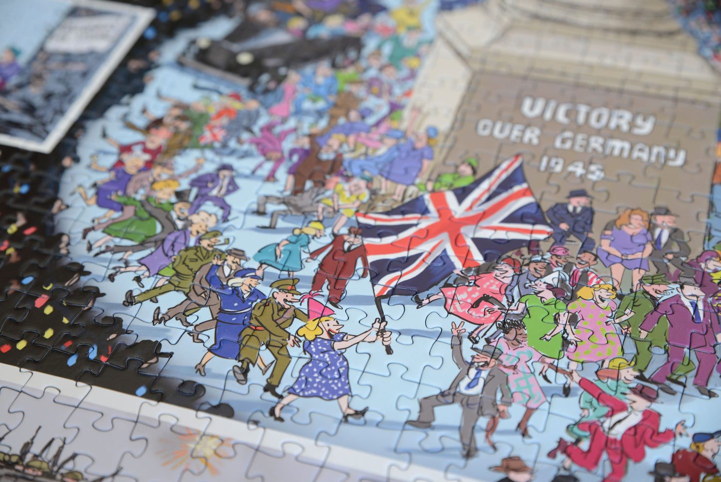 The Telegraph VE Day 80th Anniversary According to Blower 1000 or 300 Piece Jigsaw Puzzle