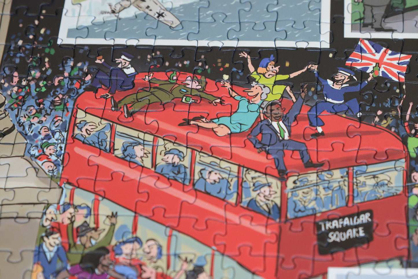 The Telegraph VE Day 80th Anniversary According to Blower 1000 or 300 Piece Jigsaw Puzzle