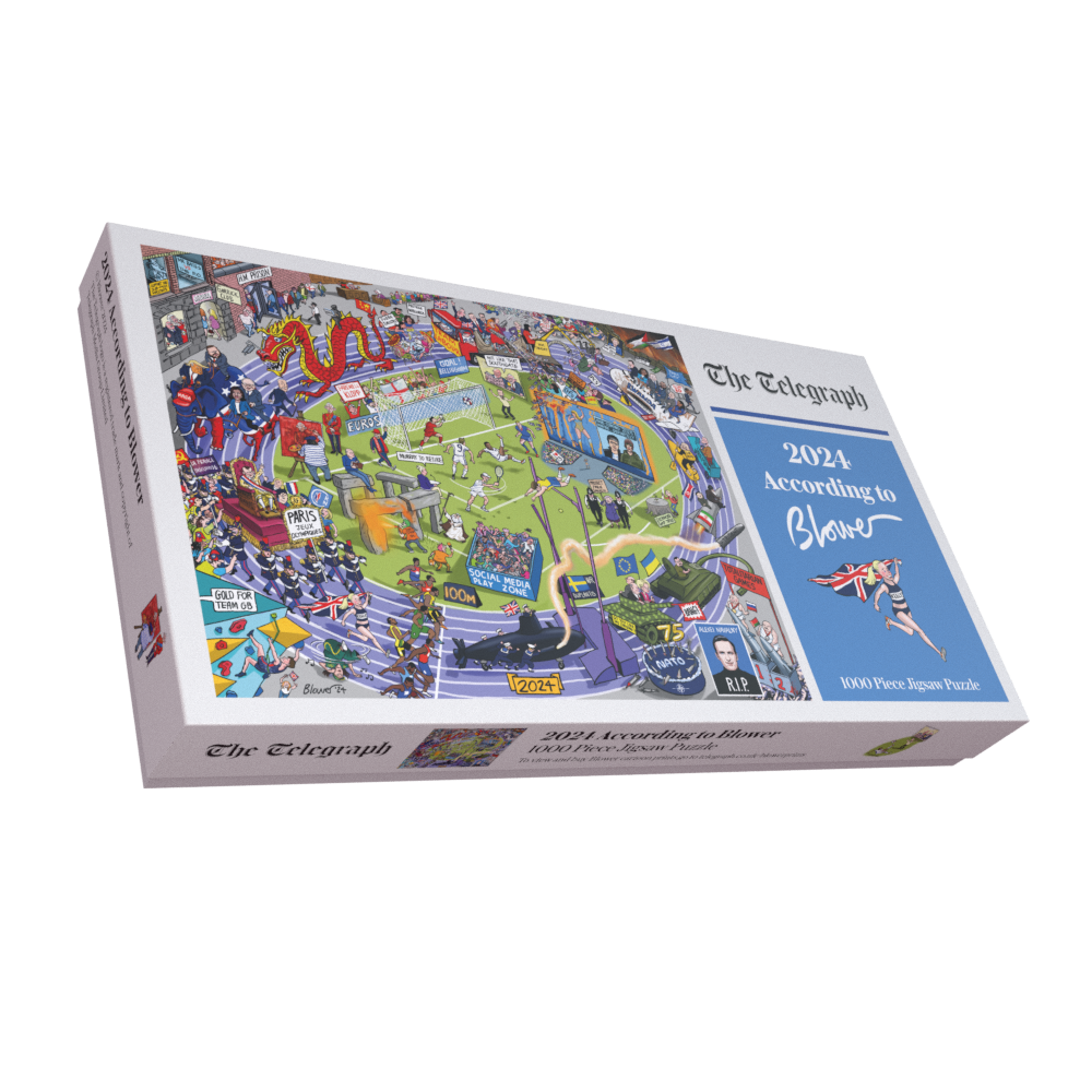 The Telegraph 2024 According to Blower 1000 or 300 Piece Jigsaw Puzzle