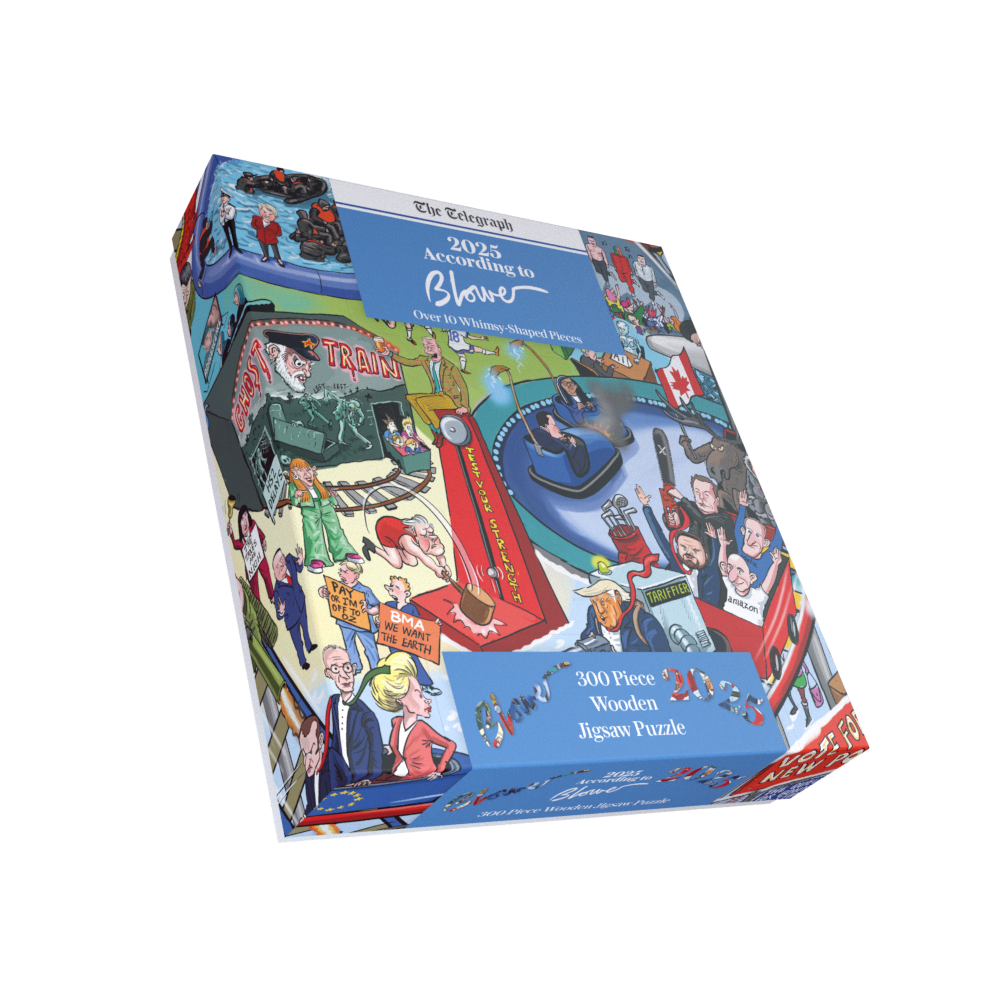 PRE-ORDER The Telegraph 2025 According to Blower 1000 or 300 Piece Jigsaw Puzzle