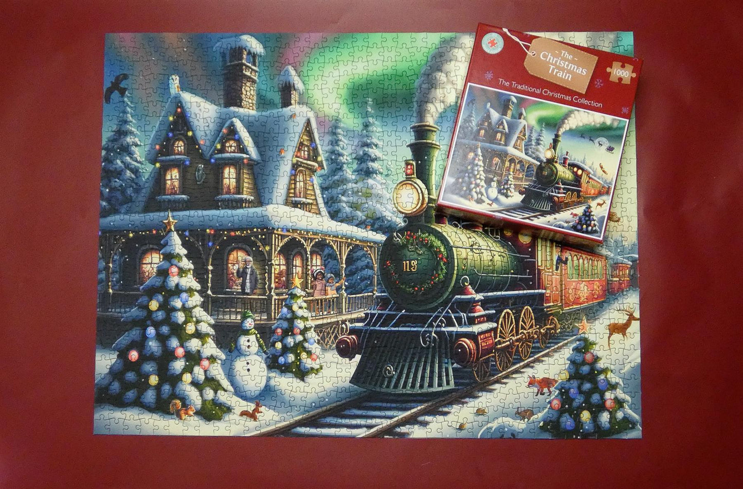 The Christmas Train 1000 Piece Jigsaw Puzzle