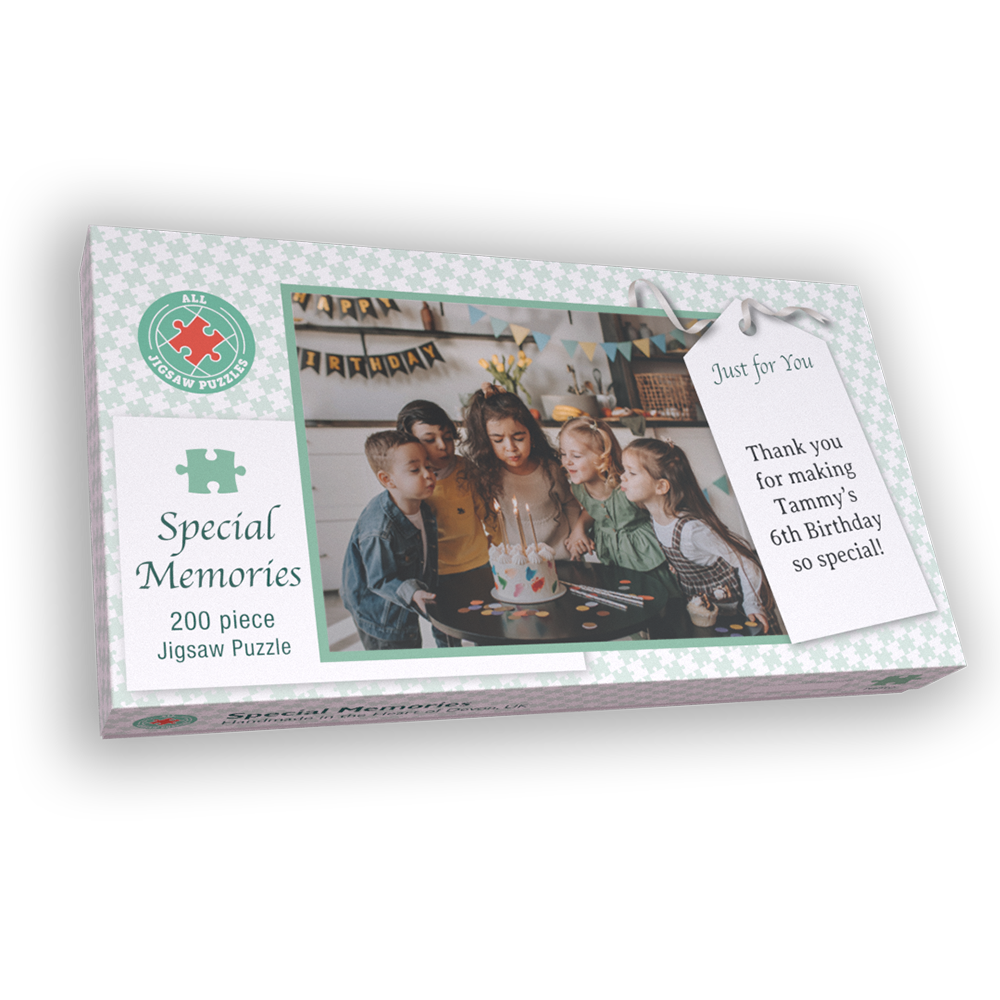 Personalised 200 Piece Photo Jigsaw Puzzle