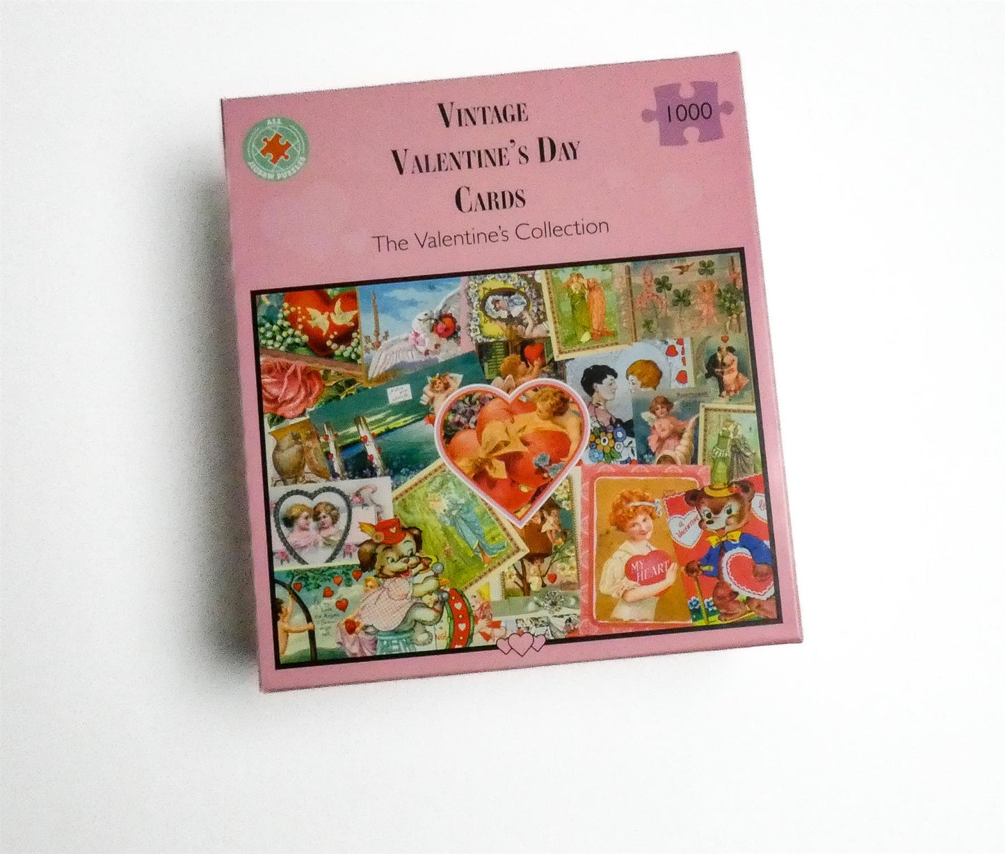 Vintage Valentine's Cards 1000 (Jan 23 AJP Subscription)Piece Jigsaw Puzzle