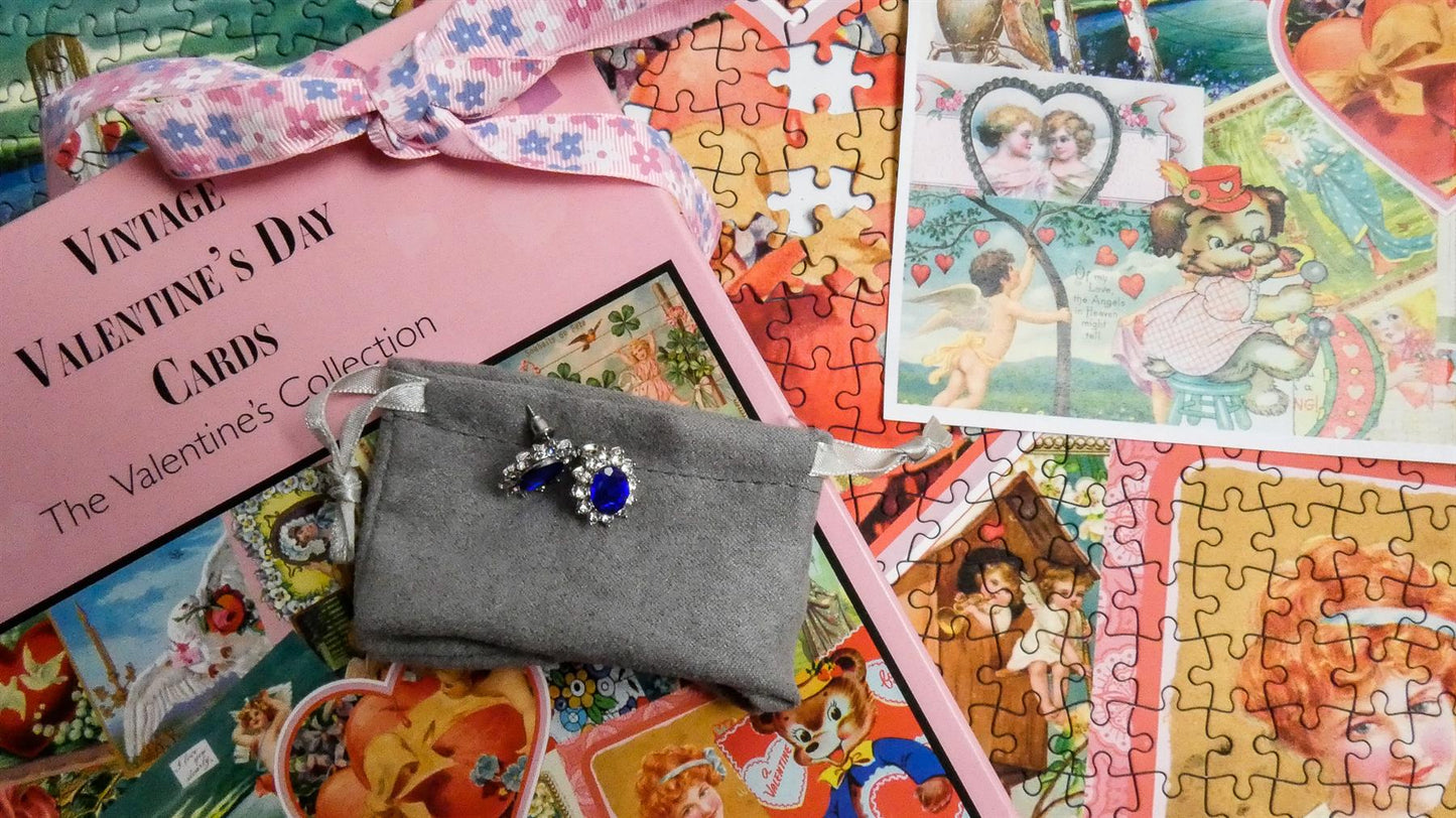 Vintage Valentine's Cards 1000 (Jan 23 AJP Subscription)Piece Jigsaw Puzzle