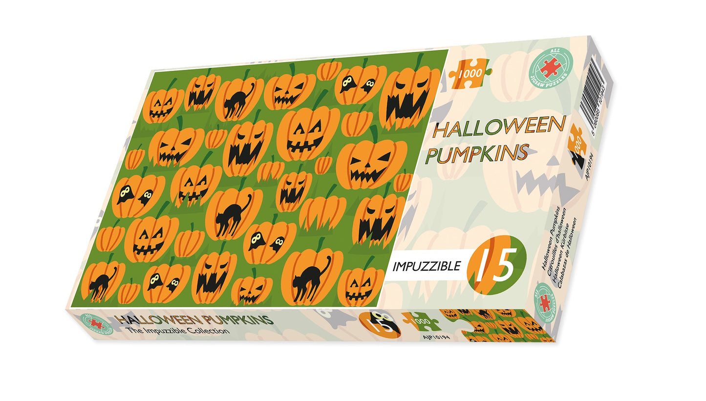 Halloween Pumpkin - Impuzzible No.15 - 1000 Piece Jigsaw Puzzle box