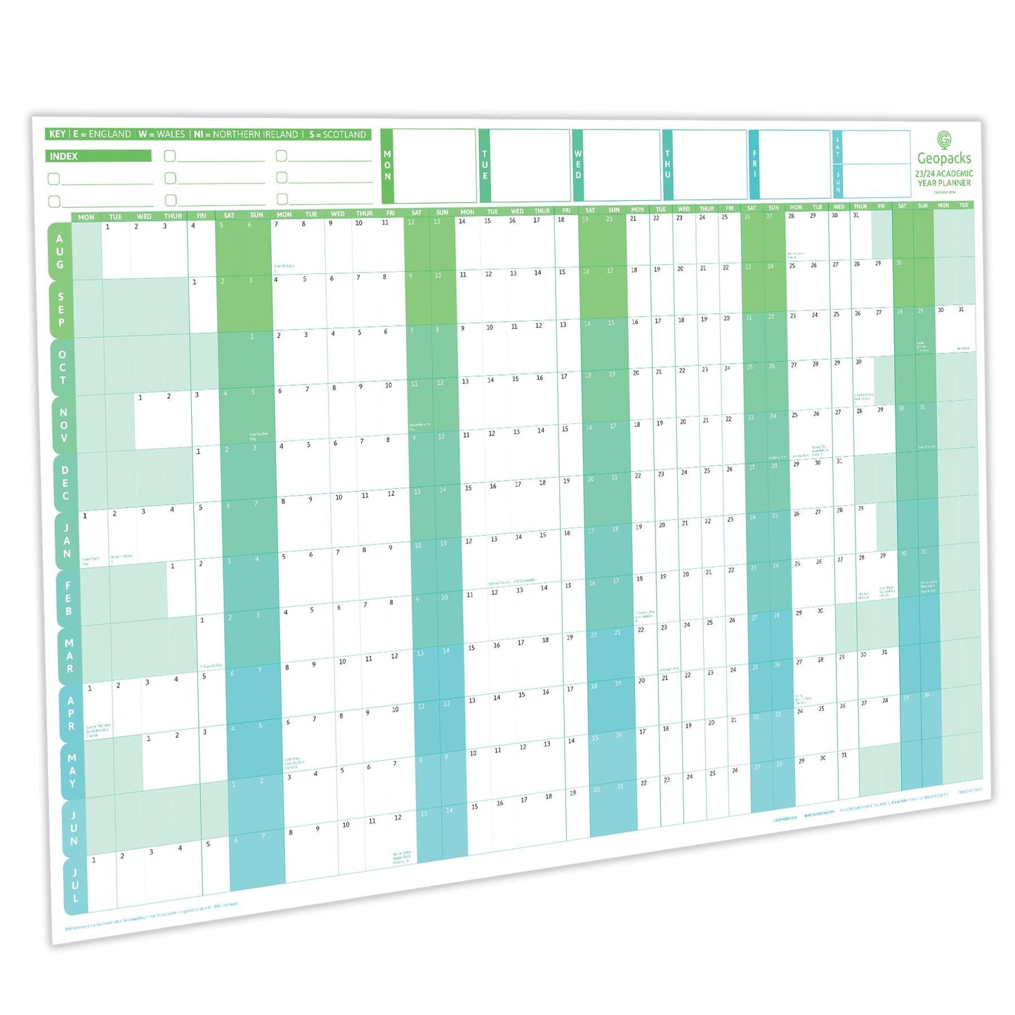 2023 /2024 Academic Year Planner