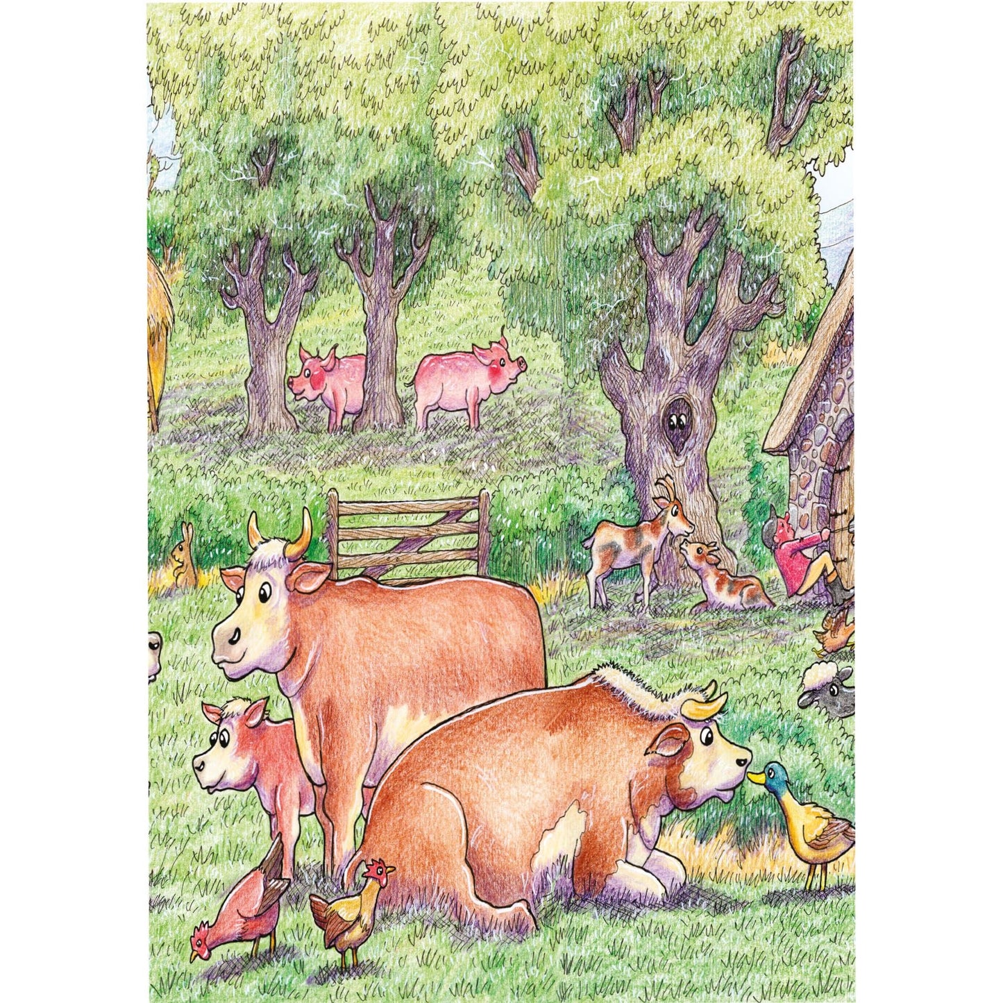 Wildermere Farm - Armand Foster 3 x 24 Piece Kids Jigsaw Puzzle 2