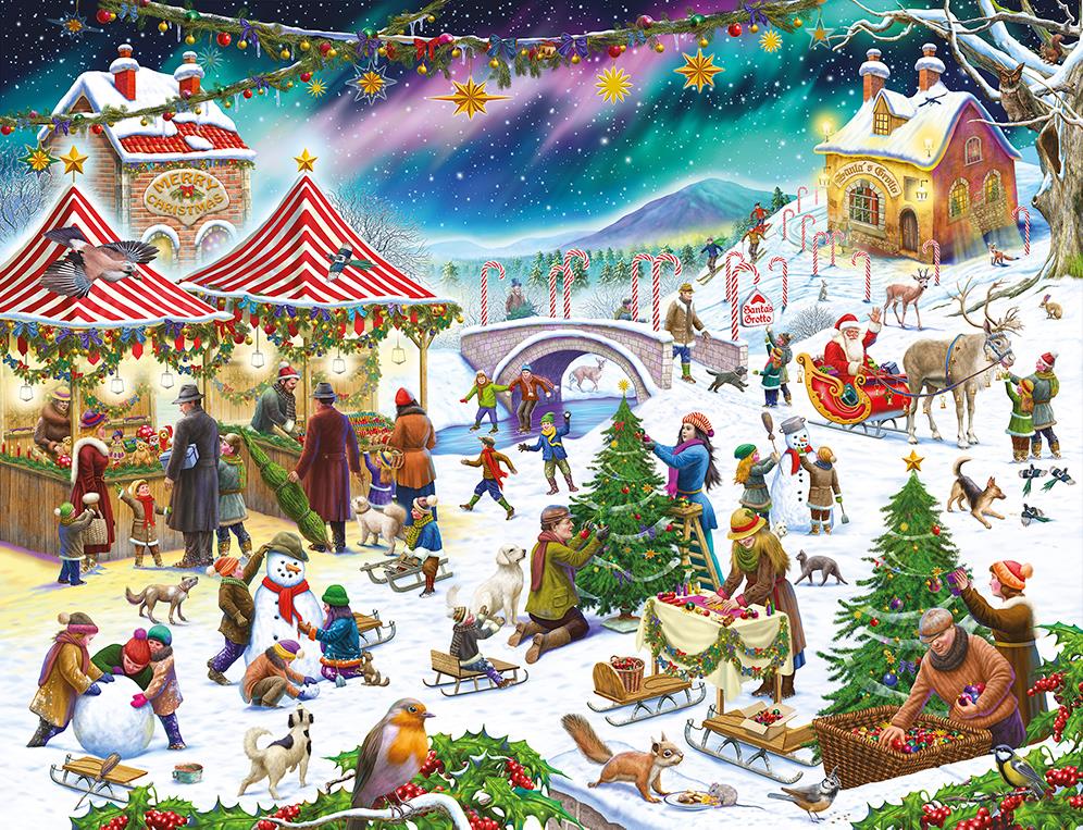Santa's Workshop - Ravensburger Limited Edition 1000 Piece Jigsaw Puzz –  All Jigsaw Puzzles