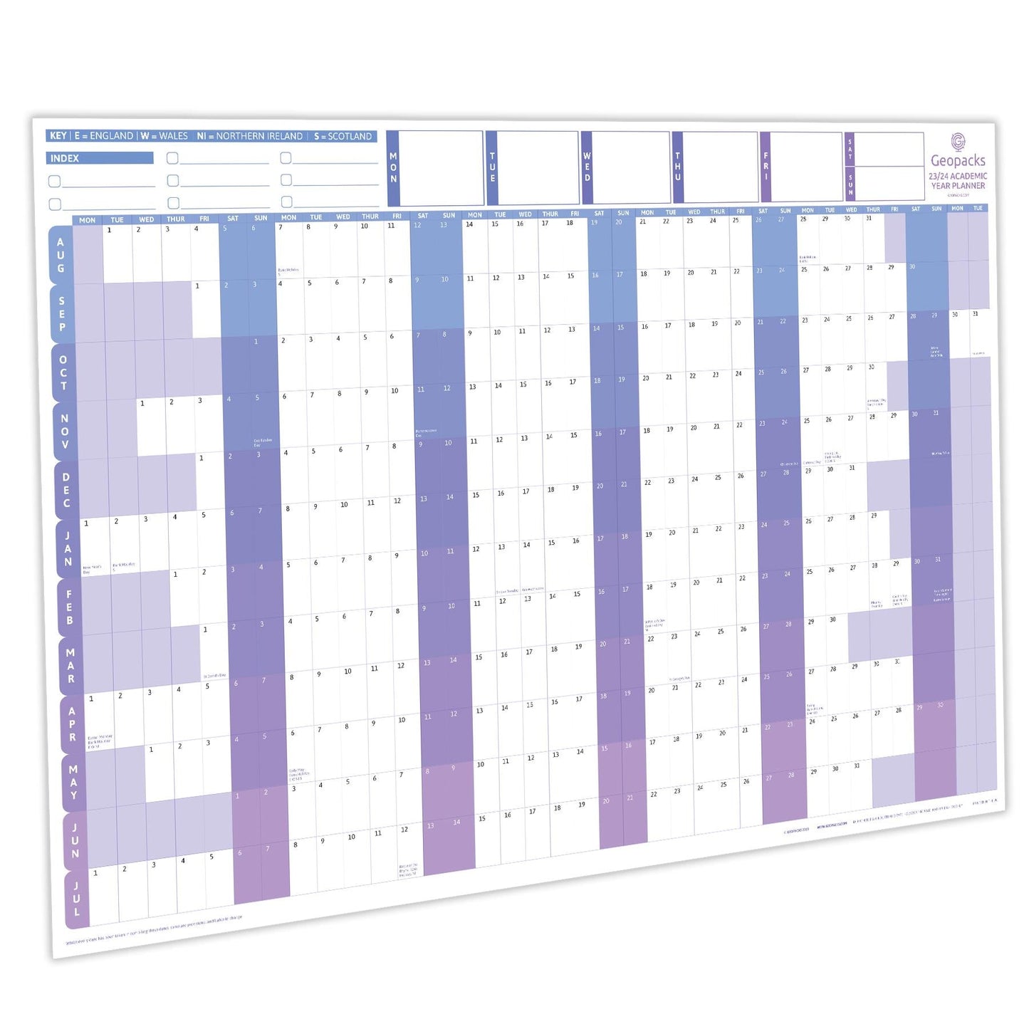 2023 /2024 Academic Year Planner