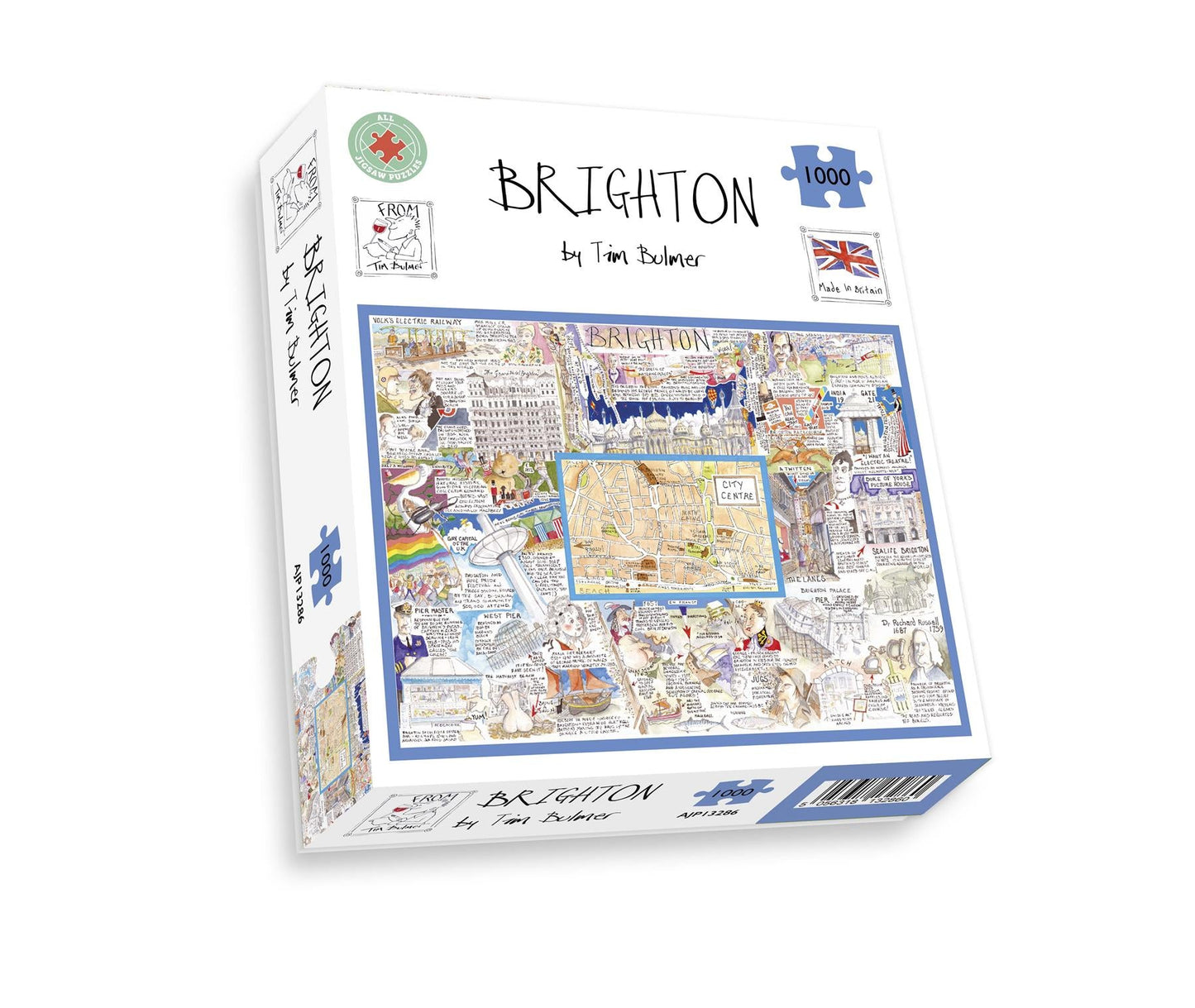 Tim Bulmer Brighton 1000 piece jigsaw puzzle box
