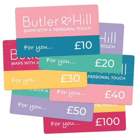 Butler & Hill Personalised Gift Card