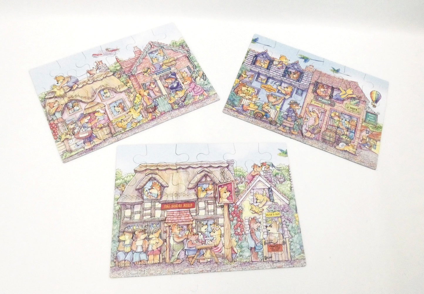Bear Street - Armand Foster 3 x 24 Piece Kids Jigsaw Puzzle
