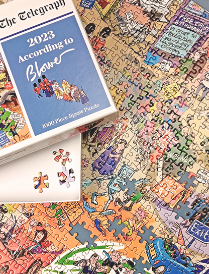 2023 According to Blower 1000 or 300 Piece Jigsaw Puzzle