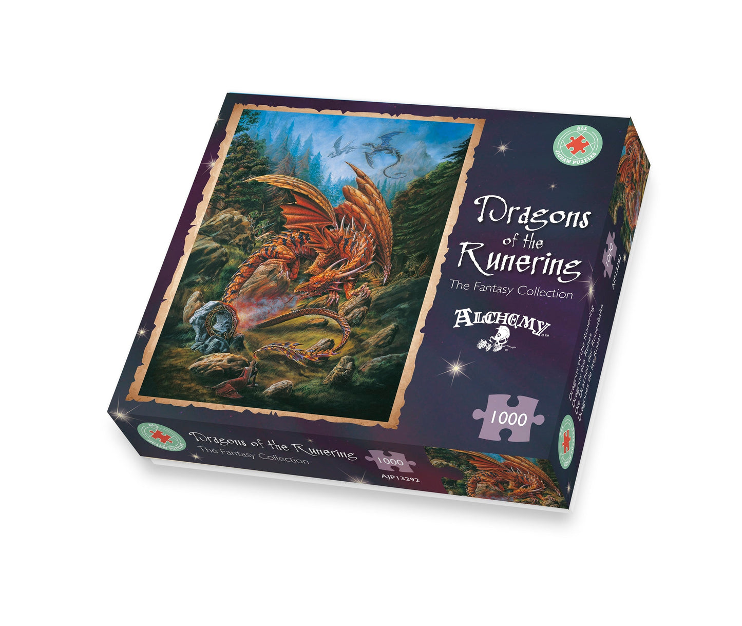 Dragons of the Runering 1000 Piece Jigsaw Puzzle