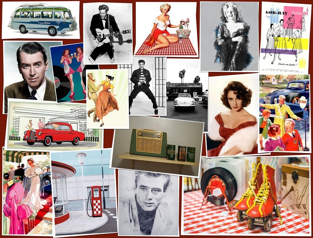 Decades - 50's 500 or 1000 Piece Jigsaw