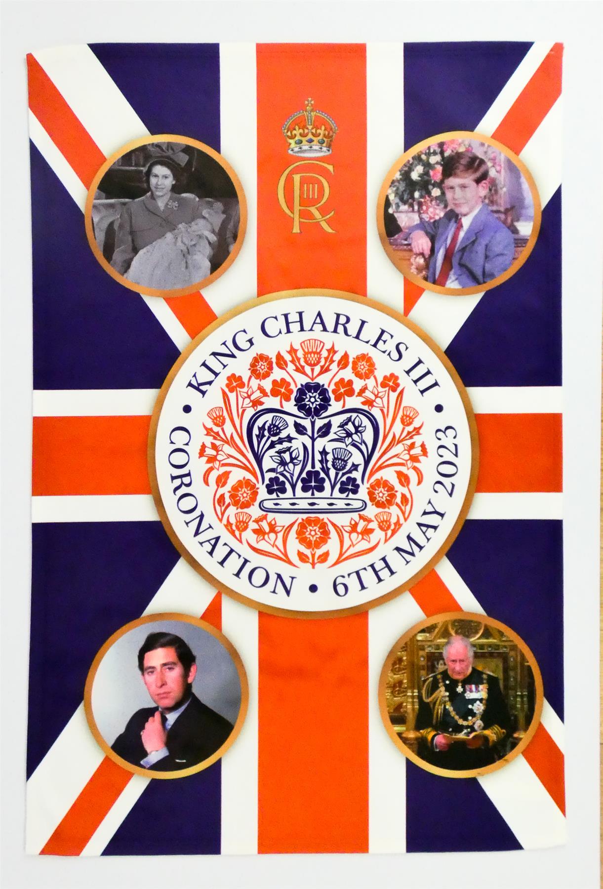 Kings Coronation Tea Towel