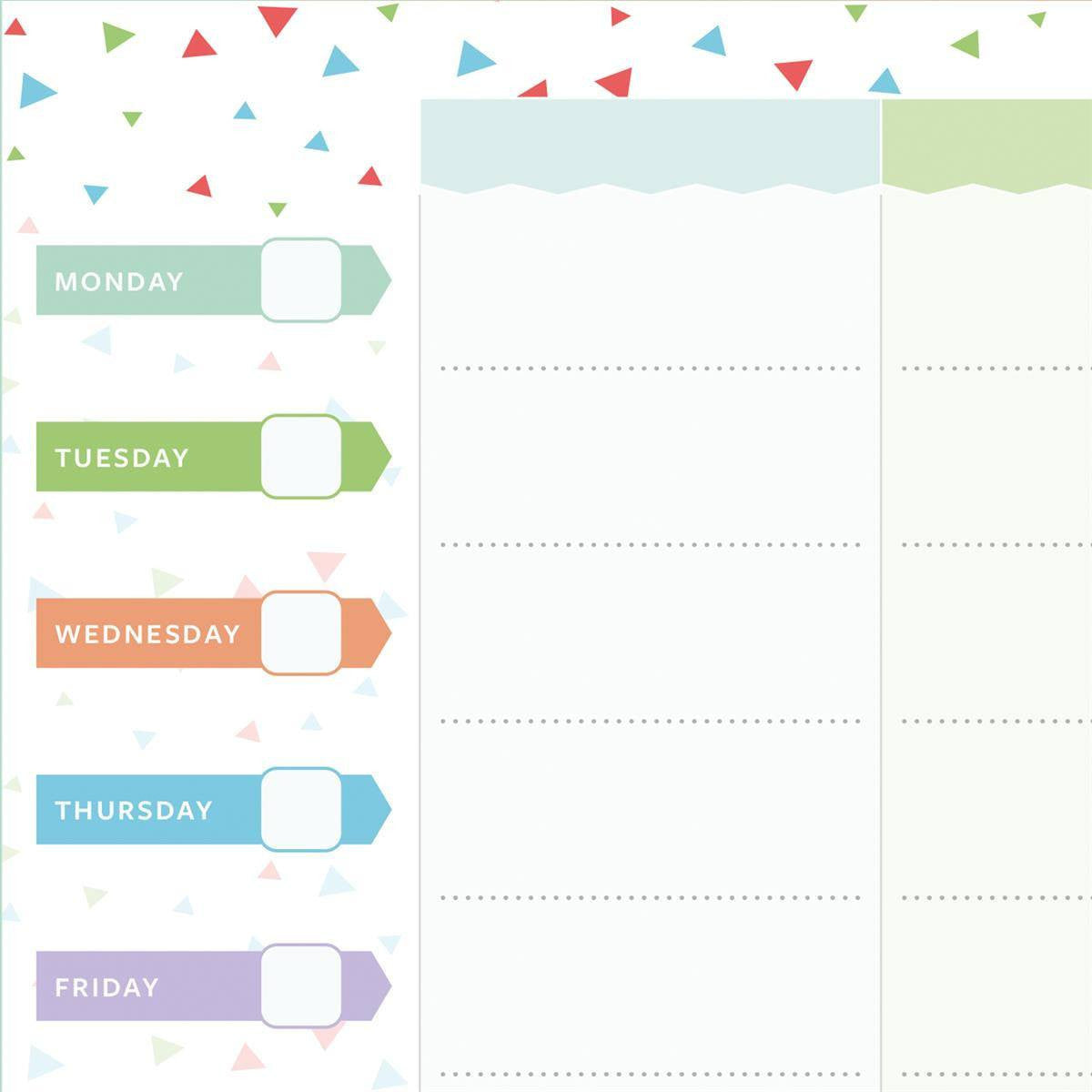 Wall Planner - Weekly Laminated Wall Planner