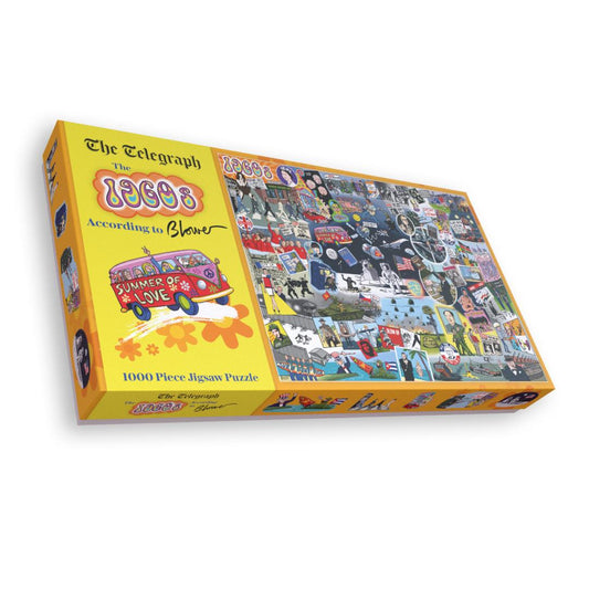 The Telegraph 1960s According to Blower 1000 Piece Jigsaw Puzzle