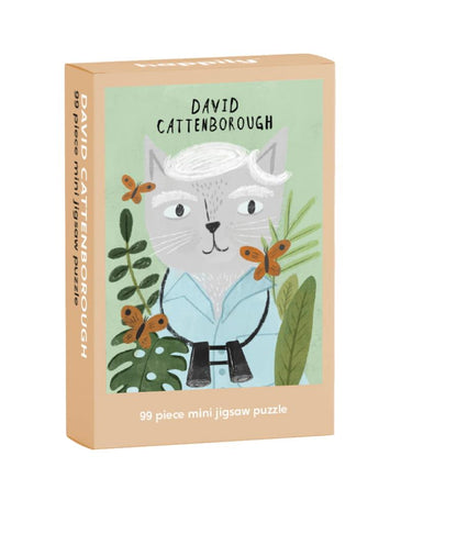 David Cattenborough 99 Piece Mini Jigsaw Puzzle
