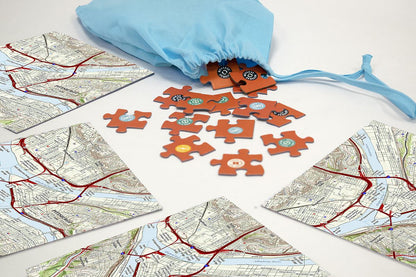 Hometown! - A Personalized Map Puzzle Game - US