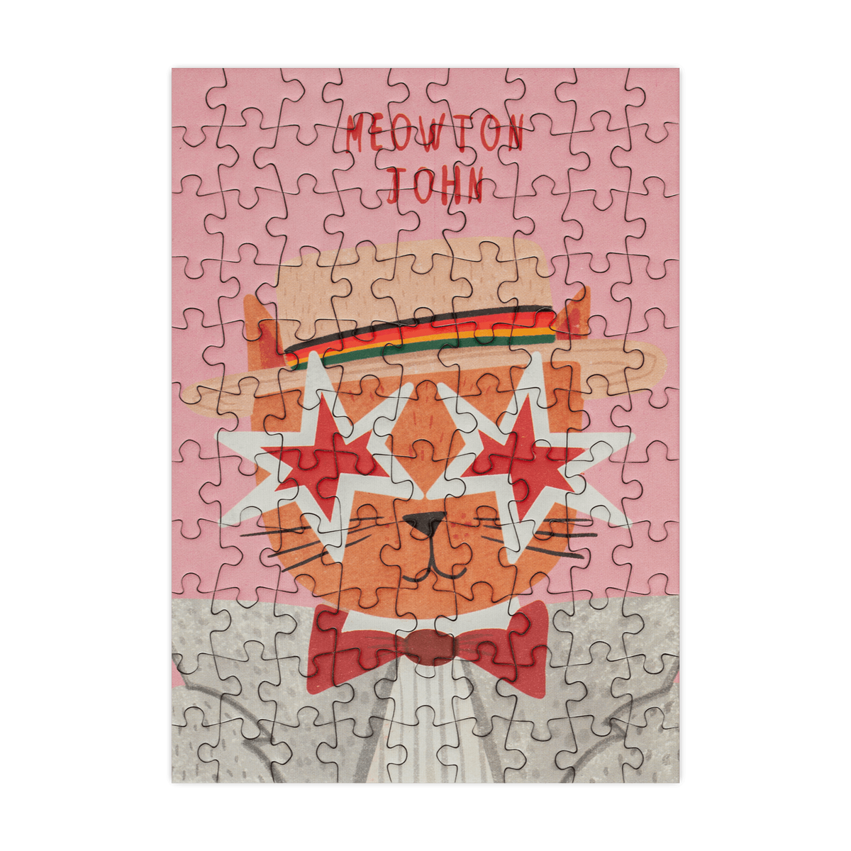 Meowton John 99 Piece Mini Jigsaw Puzzle