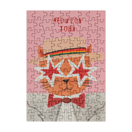 Meowton John 99 Piece Mini Jigsaw Puzzle