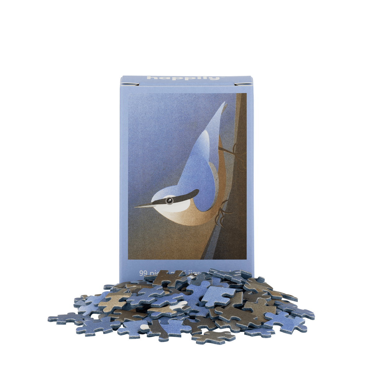 Nut Hatch 99 Piece Mini Jigsaw Puzzle