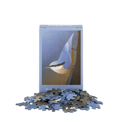 Nut Hatch 99 Piece Mini Jigsaw Puzzle