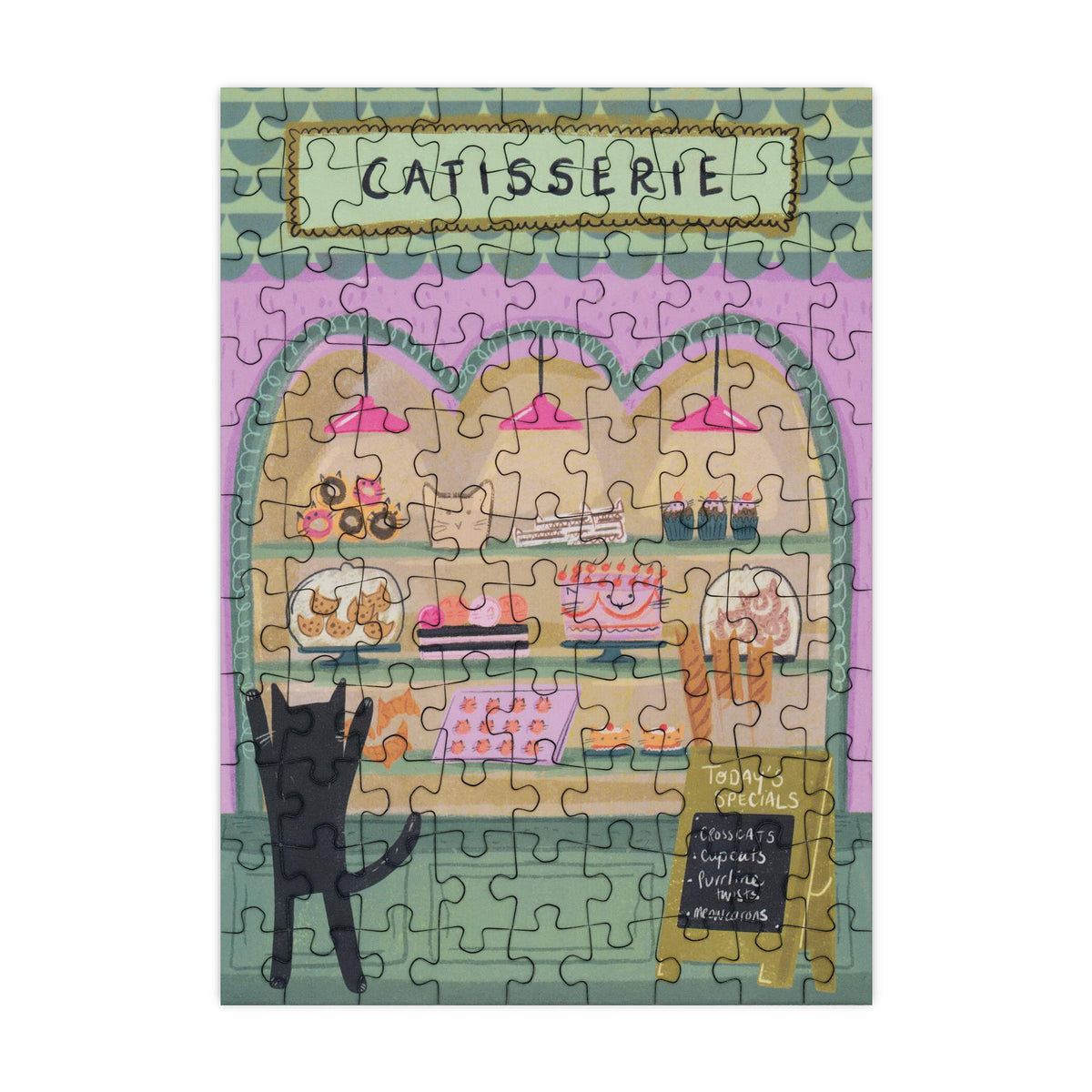 Catisserie 99 Piece Mini Jigsaw Puzzle