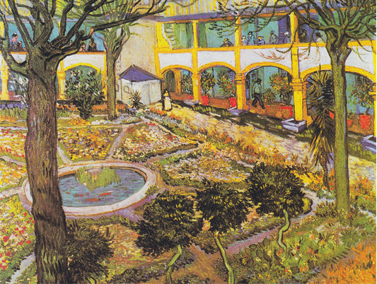 Van Gogh Garden of the Hospital in Arles 1000 Piece Jigsaw