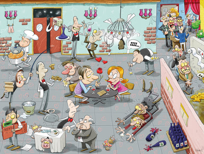 Chaos on Valentine's Day - No.5 1000 Piece Jigsaw Puzzle