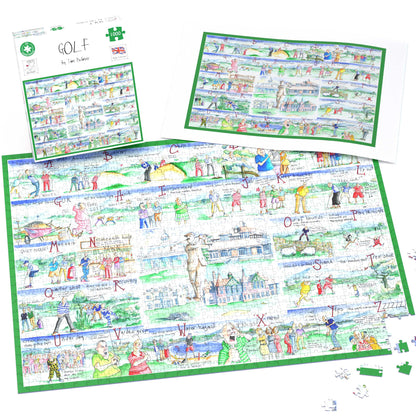 Golf - Tim Bulmer 1000 Piece Jigsaw Puzzle