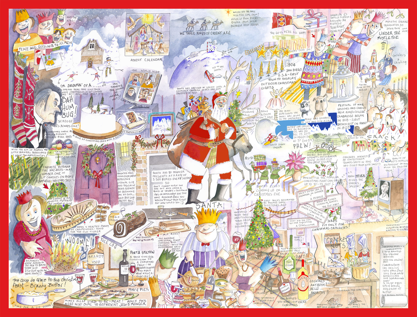 Christmas - Tim Bulmer 1000 Piece Jigsaw Puzzle