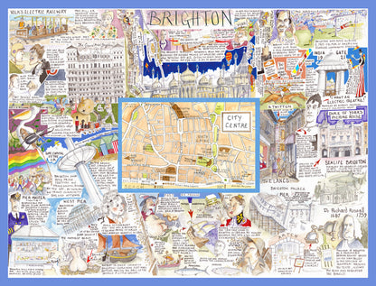 Tim Bulmer Brighton 1000 Piece Jigsaw Puzzle