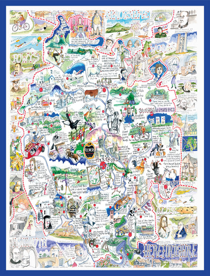 Herefordshire- Tim Bulmer 1000 piece Jigsaw