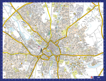 A-Z Map of  York 1000 Piece Jigsaw