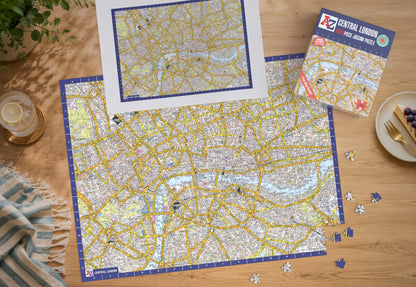 A-Z Map of  London 1000 or 300 Piece Jigsaw
