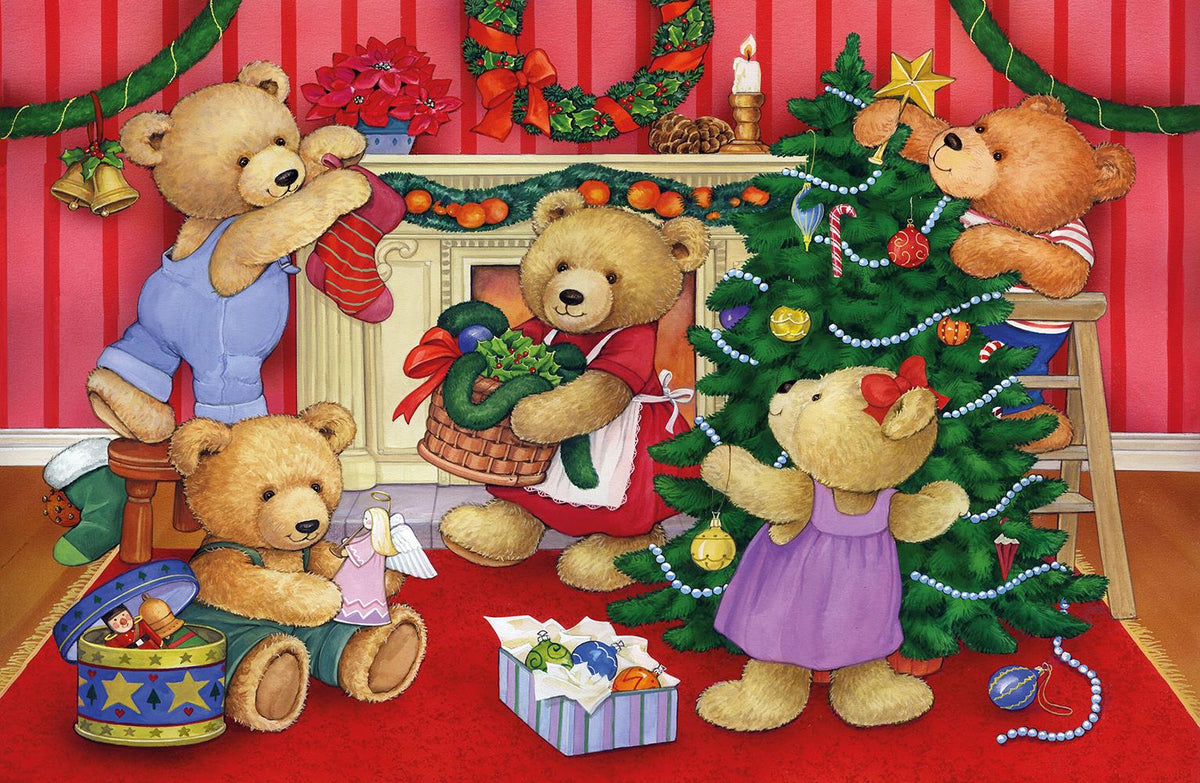 Christmas Carols 2 x 100 Piece Jigsaw set