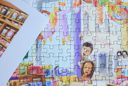 Candy Shop Carnage 1000 Piece 1000 Piece Jigsaw Puzzle